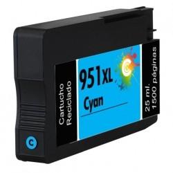 Cartucho de tinta HP 951XL Cyan  Premium