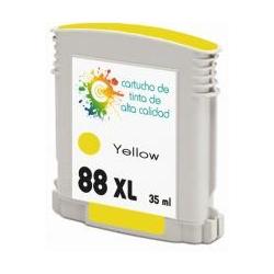 Cartucho de tinta HP 88XL Amarillo  Premium