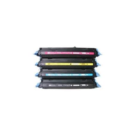Tóner HP Q6000/1/2/3A Pack 4 colores Compatible