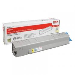 Tóner OKI MC860 Amarillo Compatible