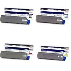 Tóner OKI MC860 Pack 4 colores Compatible