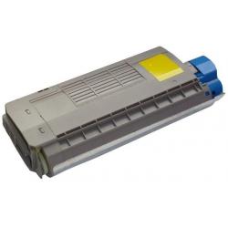 Tóner OKI ES7411 / ES3032A4  Amarillo Compatible