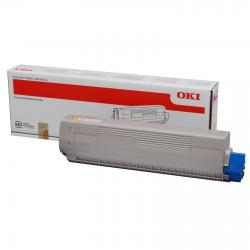 Tóner OKI C831 / C831n / C831dn / C831cdtn / C841 / C841n / C841dn / C841cdtn Amarillo Compatible