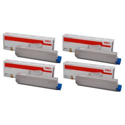 Tóner OKI C831 / C831n / C831dn / C831cdtn / C841 / C841n / C841dn / C841cdtn Pack 4 colores Compatible