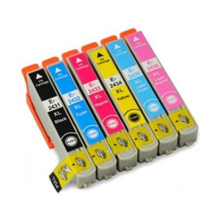 Tinta EPSON 24XL Multipack 6 tintas Compatible
