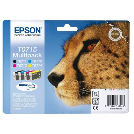 Cartucho de tinta EPSON T0715 Multipack 4 tintas Original