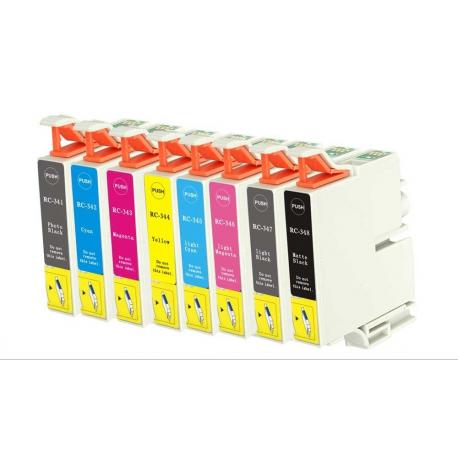 Cartucho de tinta EPSON T0349 Multipack 8 tintas Compatible