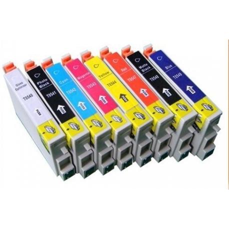 Cartucho de tinta EPSON T0540 / T0549 Multipack 8 tintas Compatible
