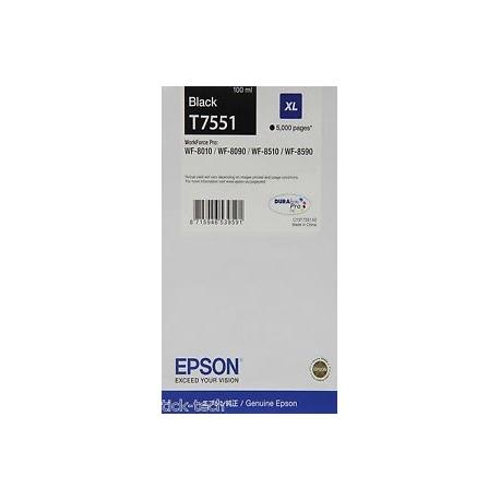 Cartucho de tinta EPSON T7551 Negro Original
