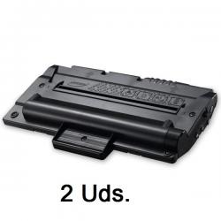 Tóner Samsung  ML-1910 / ML-1915 / SCX-4623 Negro Pack 2 Uds. Compatible
