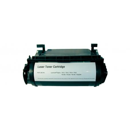 Toner Lexmark Optra T610/T612/T614/T616 Negro Compatible