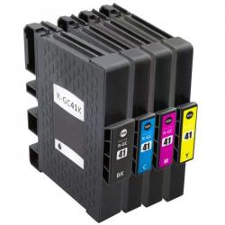 Cartucho de Tinta Ricoh GC 41 Multipack 4 tintas Compatible