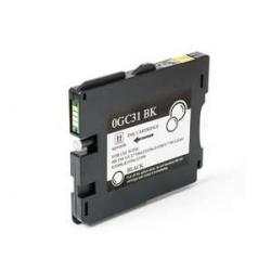 Cartucho de Tinta Ricoh GC 31BK Negro Compatible