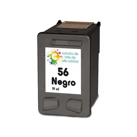 Cartucho de Tinta HP56 Negro Compatible