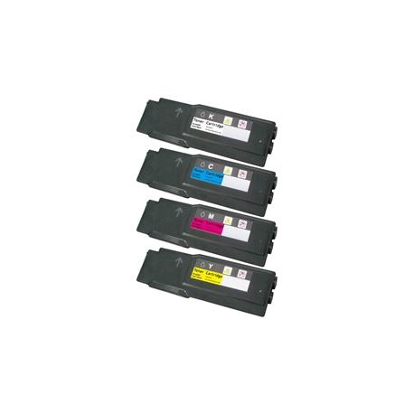 Tóner Xerox Phaser 6600/WorkCentre 6605 Multipack 4 colores Compatible