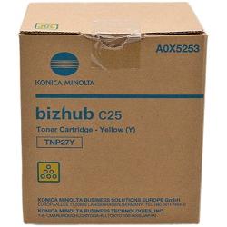 Tóner Konica Minolta TNP27Y Amarillo Original