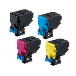 Tóner Konica Minolta TNP27 Multipack 4 colores Compatible