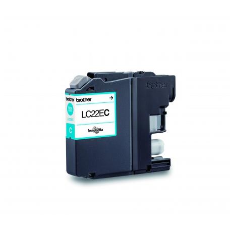 Tinta Brother LC-22E C Cyan Compatible