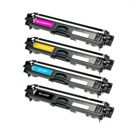 Tóner Brother TN-245 Pack 4 colores compatible