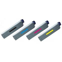 Tóner OKI  ES8460 / ES8460 MFP Pack 4 colores Compatible