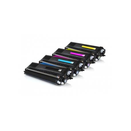 Tóner Brother TN-325 Pack 4 colores compatible