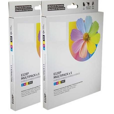 Cartucho de tinta EPSON T1285 Multipack 8 tintas Compatible