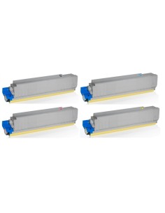 Tóner OKI Pack 4 colores Premium de alta Calidad