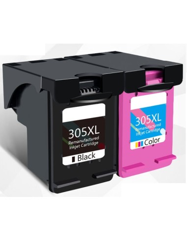305XL Alternativo Pack 2 Negro+Color
