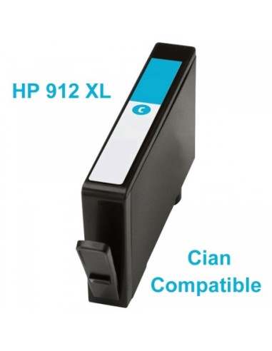 Tinta HP912XL Cían Compatible