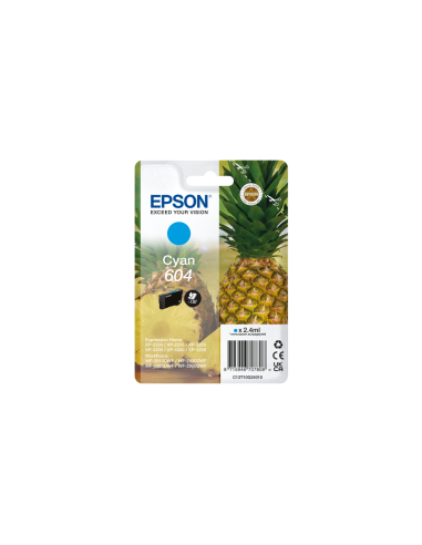Tinta EPSON 604 Cían Original