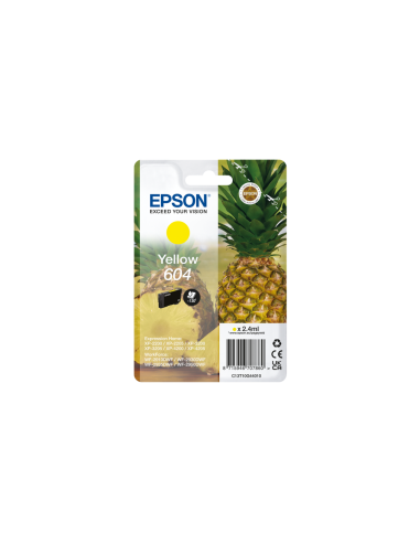 Tinta EPSON 604 Amarillo Original
