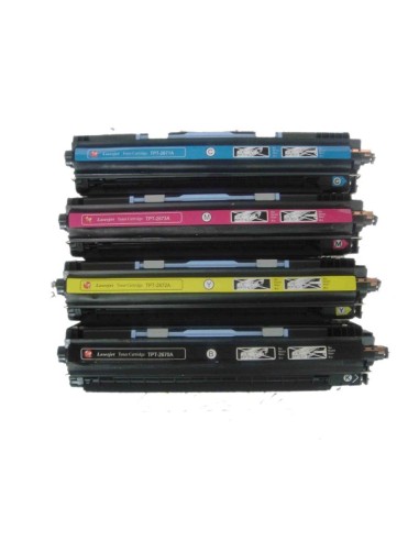 Tóner HP Q2670/1/2/3A Pack 4 colores Compatible
