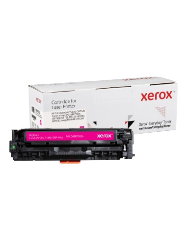 Tóner XEROX para HP CC533A Magenta