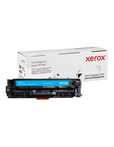 Tóner XEOX para HP CC531A Cían