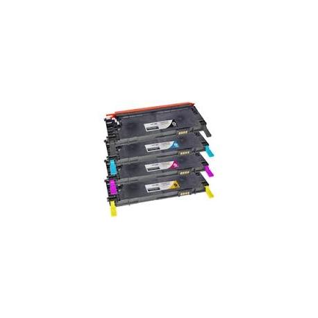 Tóner Dell 1230 / 1235 Pack 4 colores compatible