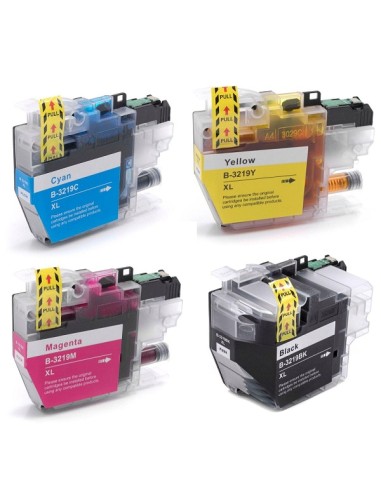 Tinta Brother LC-3219XL Multipack Compatible