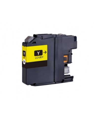 Tinta Brother LC-12E Amarillo Compatible