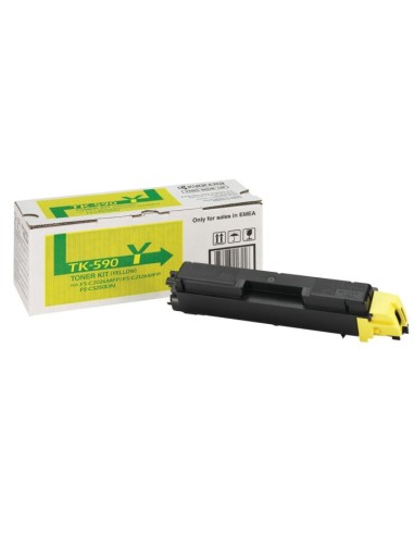 Tóner Kyocera TK-590 Amarillo Original
