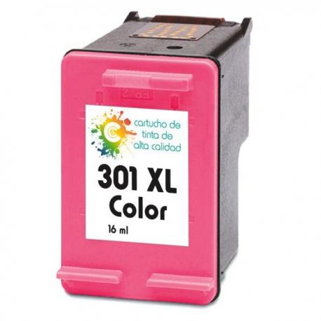 Cartucho de tinta HP 301XL Tricolor Premium