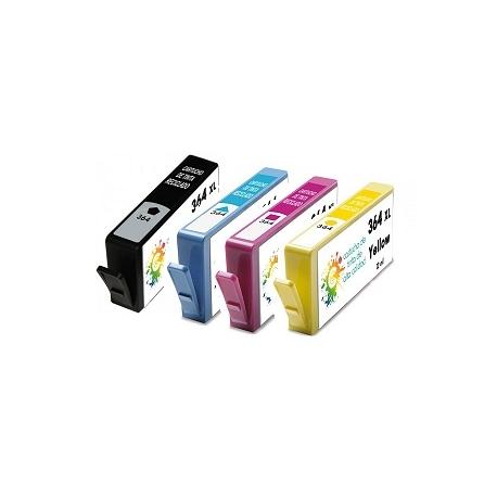 Cartucho de tinta HP 364XL Pack 4 colores Premium